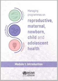 FG-PM-Modules Managing programmes on RMNCAH