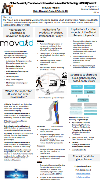 GS 20 - MovAiD Project