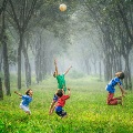 Children playing