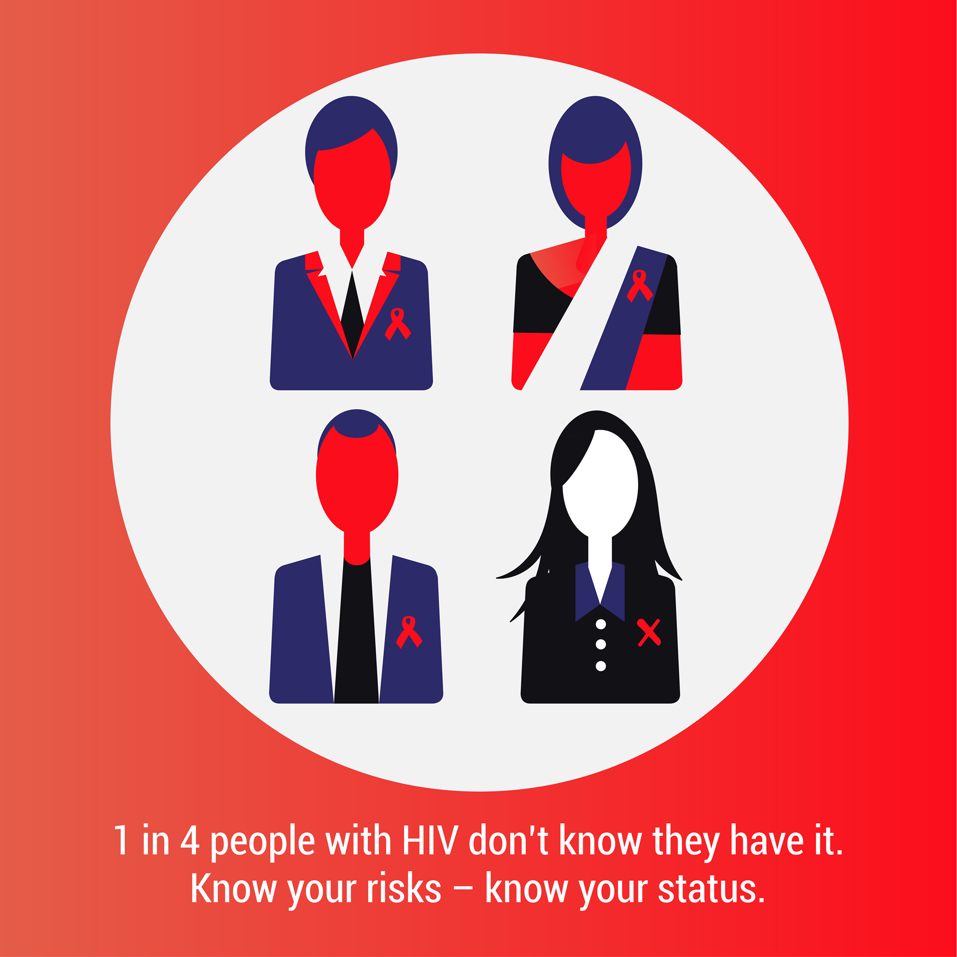 HIV awareness-1 in 4-EN