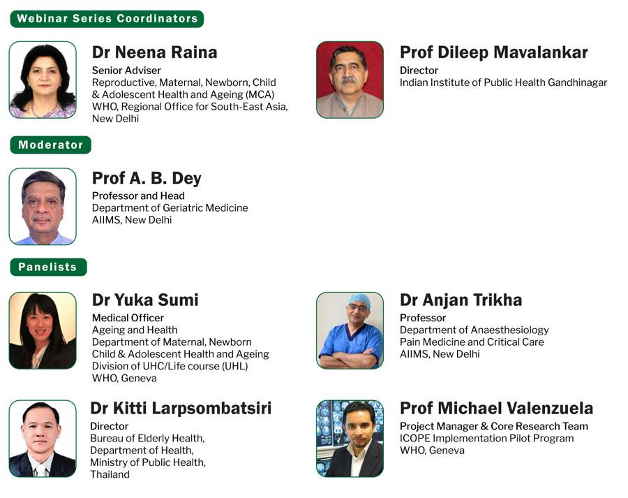 Webinar Technical Experts Webinar Coordinators