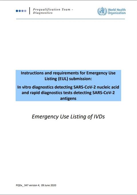 In vitro diagnostics detecting SARS-CoV-2 nucleic acid and rapid diagnostics tests detecting SARS-CoV-2 antigen