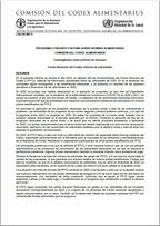 Fondo fiduciario del Codex FAO/OMS - Informe anual de 2022 portada de publicación