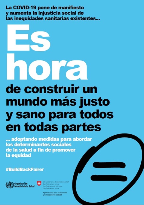 Medidas para abordar los determinantes sociales de la salud a fin de promover la equidad