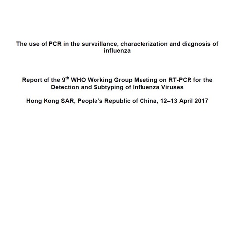 Report of the 9th WHO Working Group Meeting on RT-PCR for the Detection and Subtyping of Influenza Viruses