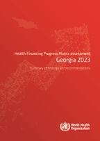 Red cover, white text of title