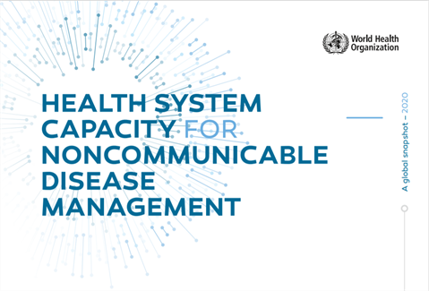 Health system capacity for noncommunicable diseases management a global snapshot 2020