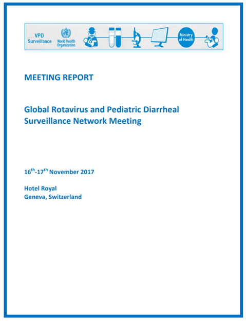 Global Rotavirus and Pediatric Diarrheal Surveillance Network Meeting, 2017
