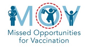 MOV Logo Missed Opportunities for Vaccination logo