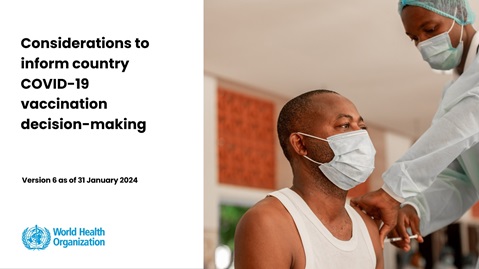 Considerations to inform country COVID-19 vaccination decision-making