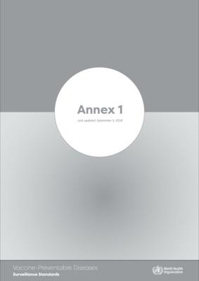 Annex 1 - Tools for a surveillance review: Vaccine Preventable Diseases Surveillance Standards