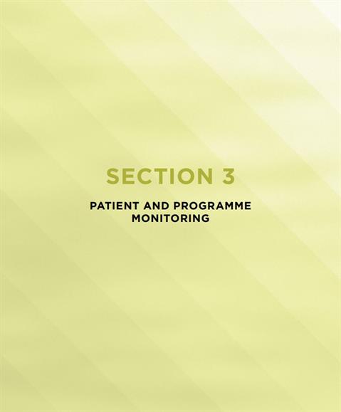 Section 3: Patient and programme monitoring
