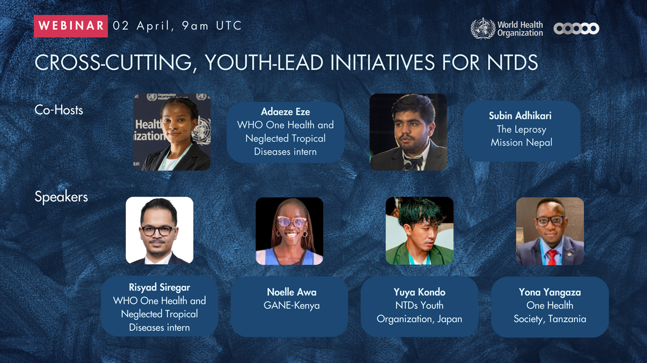 Cross-cutting, youth-led initiatives for NTDs2 Cross-cutting, youth-lead initiatives for NTDs