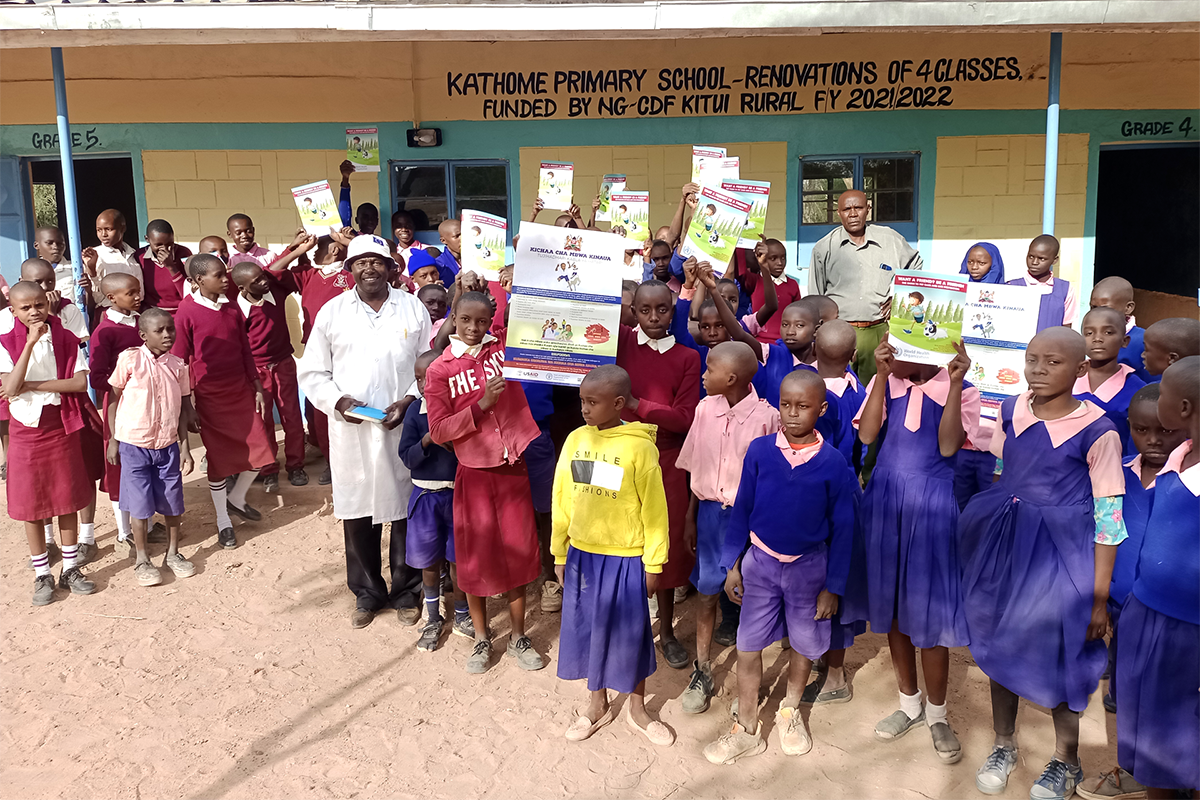 Implementing a rabies education project in Kitui County, Kenya 2023