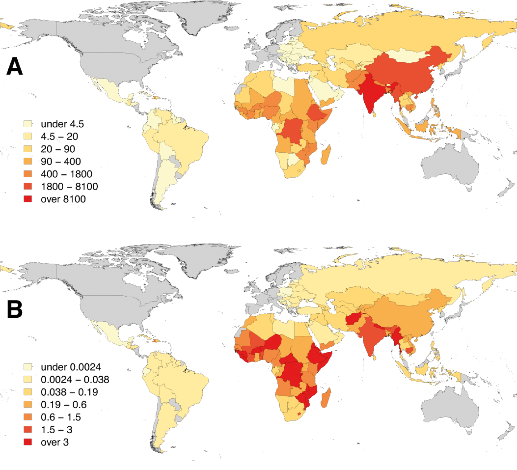 Map presence of dog-mediated human rabies-2017 Map presence of dog-mediated human rabies-2017