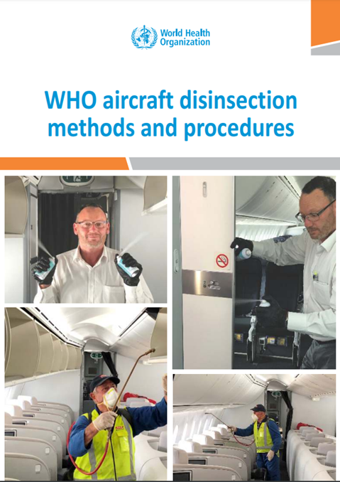 WHO aircraft disinsection methods and procedures