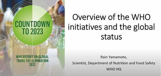 Countdown to 2023: WHO Report on Global Trans Fat Elimination 2022 video cover