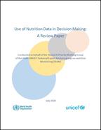 Use of nutrition data in decision making - a review paper publication cover