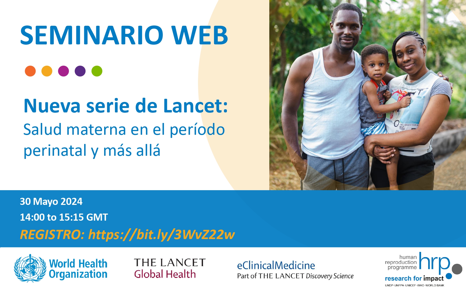 Nueva serie de Lancet: Salud materna en el período perinatal y más allá