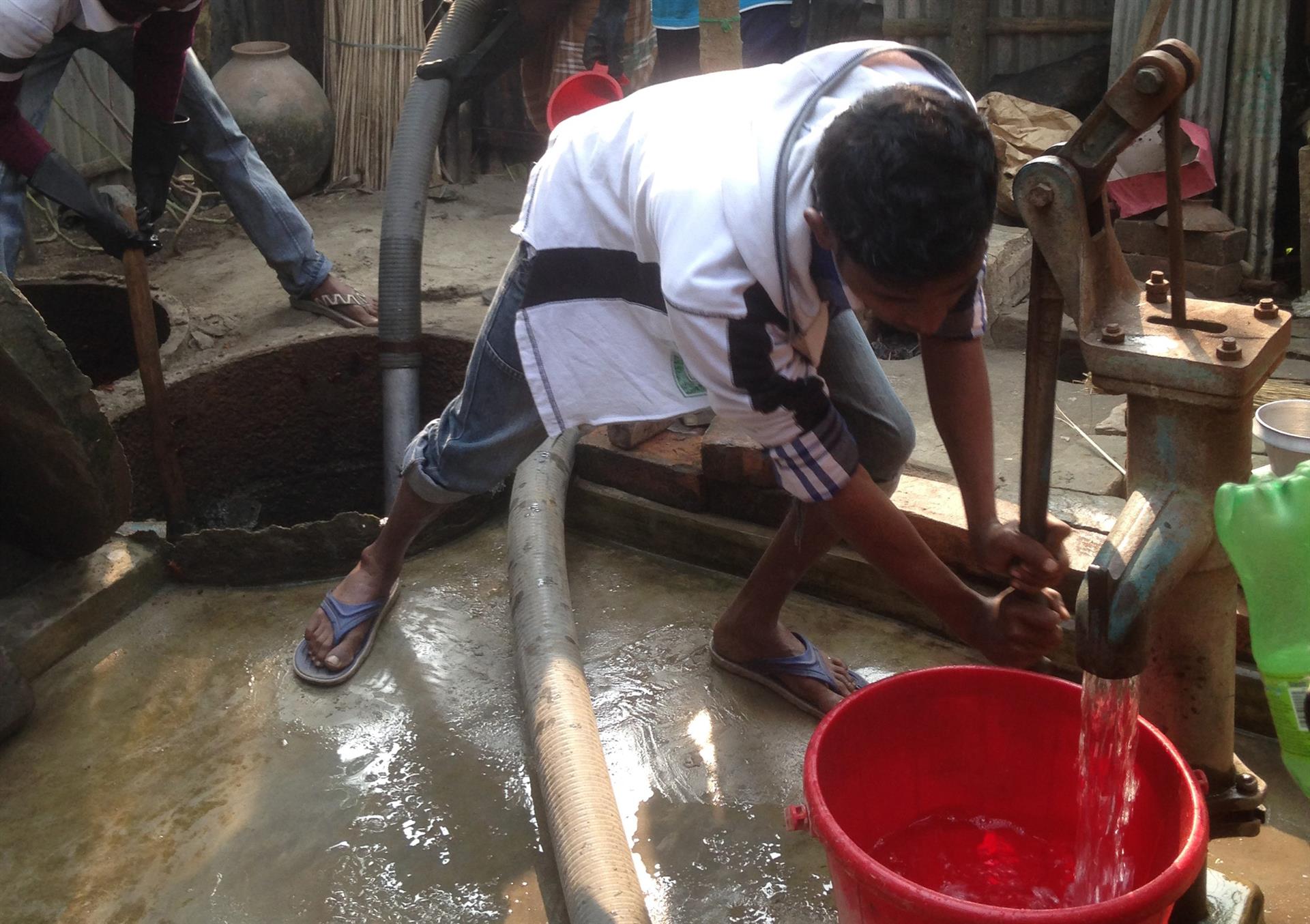 Improving sanitation safety