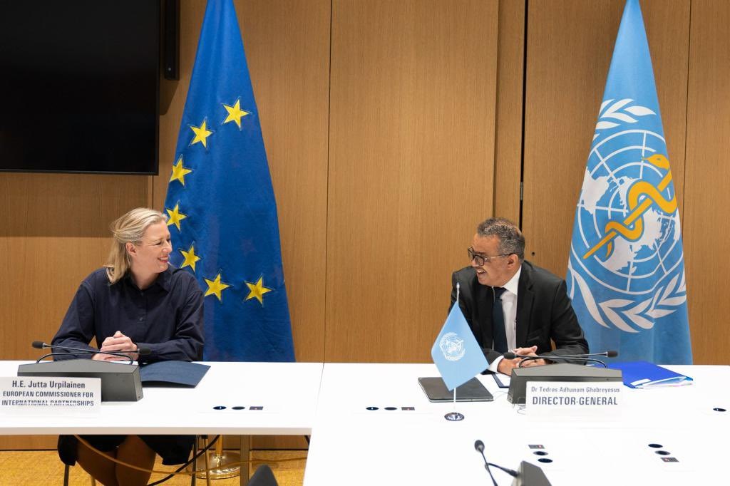 EU and WHO join forces to improve global health security and access to medical products and health technologies in Africa