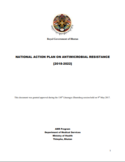 Bhutan: National action plan on antimicrobial resistance (2018-2022)