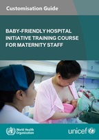BFHI training curriculum publication cover