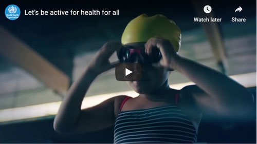 Let's be active for health for all