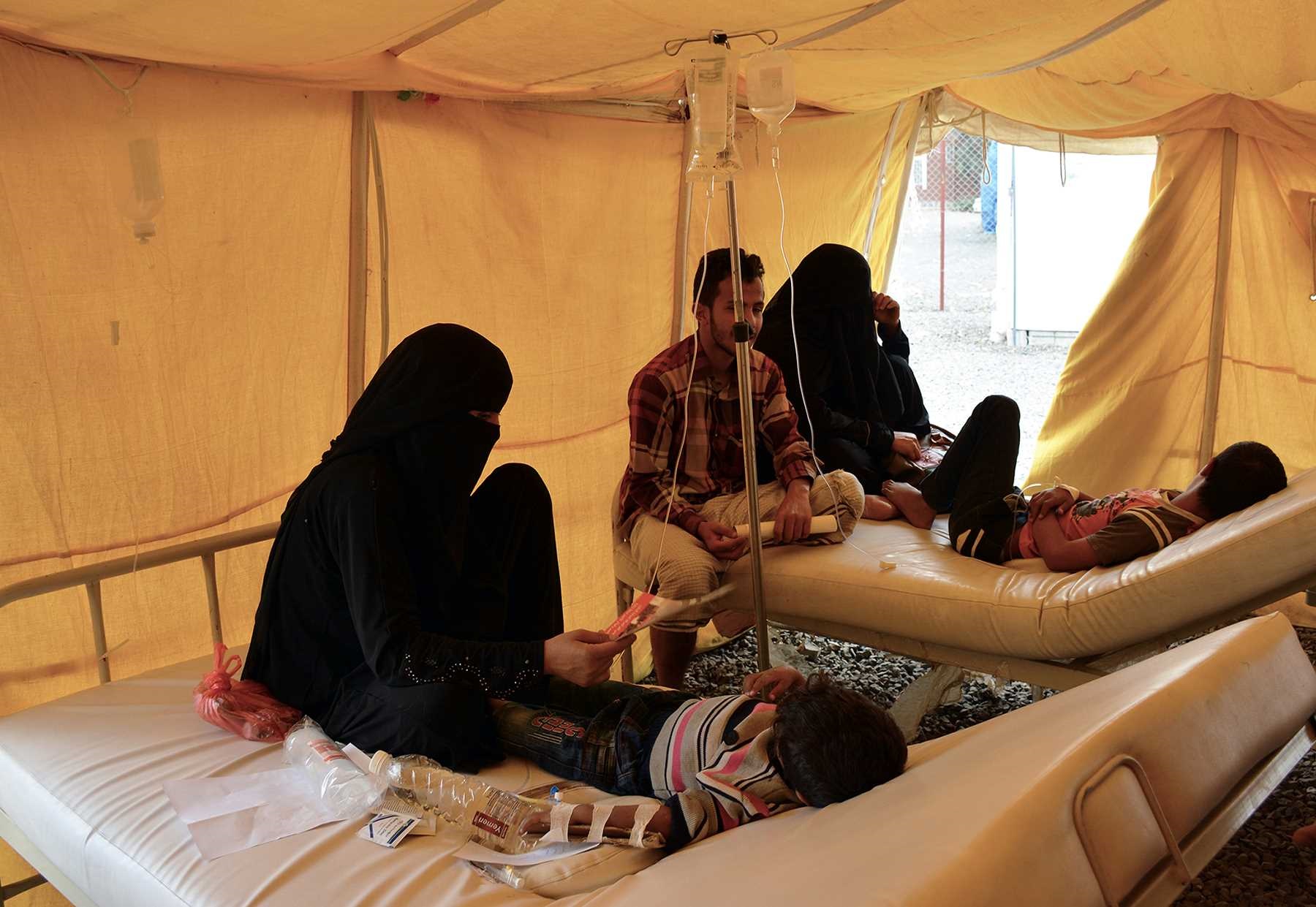 WHO and partners’ humanitarian response to cholera outbreak in Yemen.