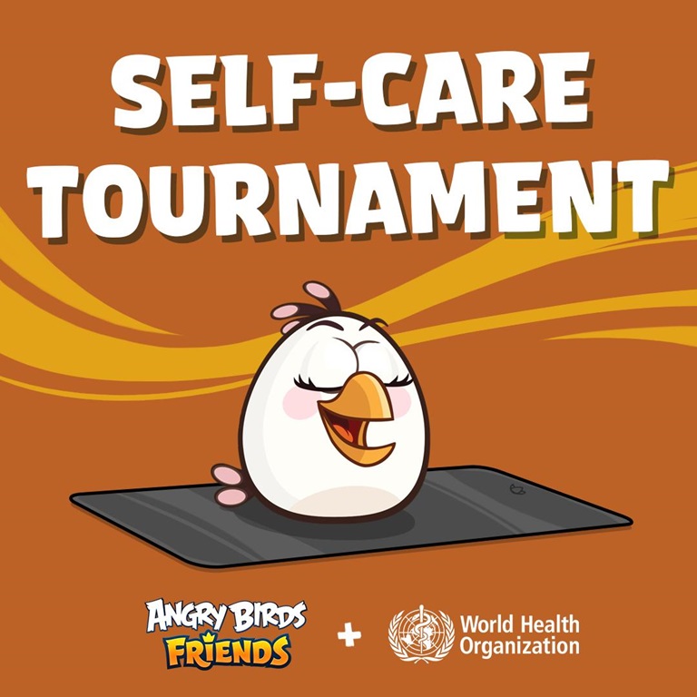 WHO And Angry Birds Friends Team Up For World Mental Health Day