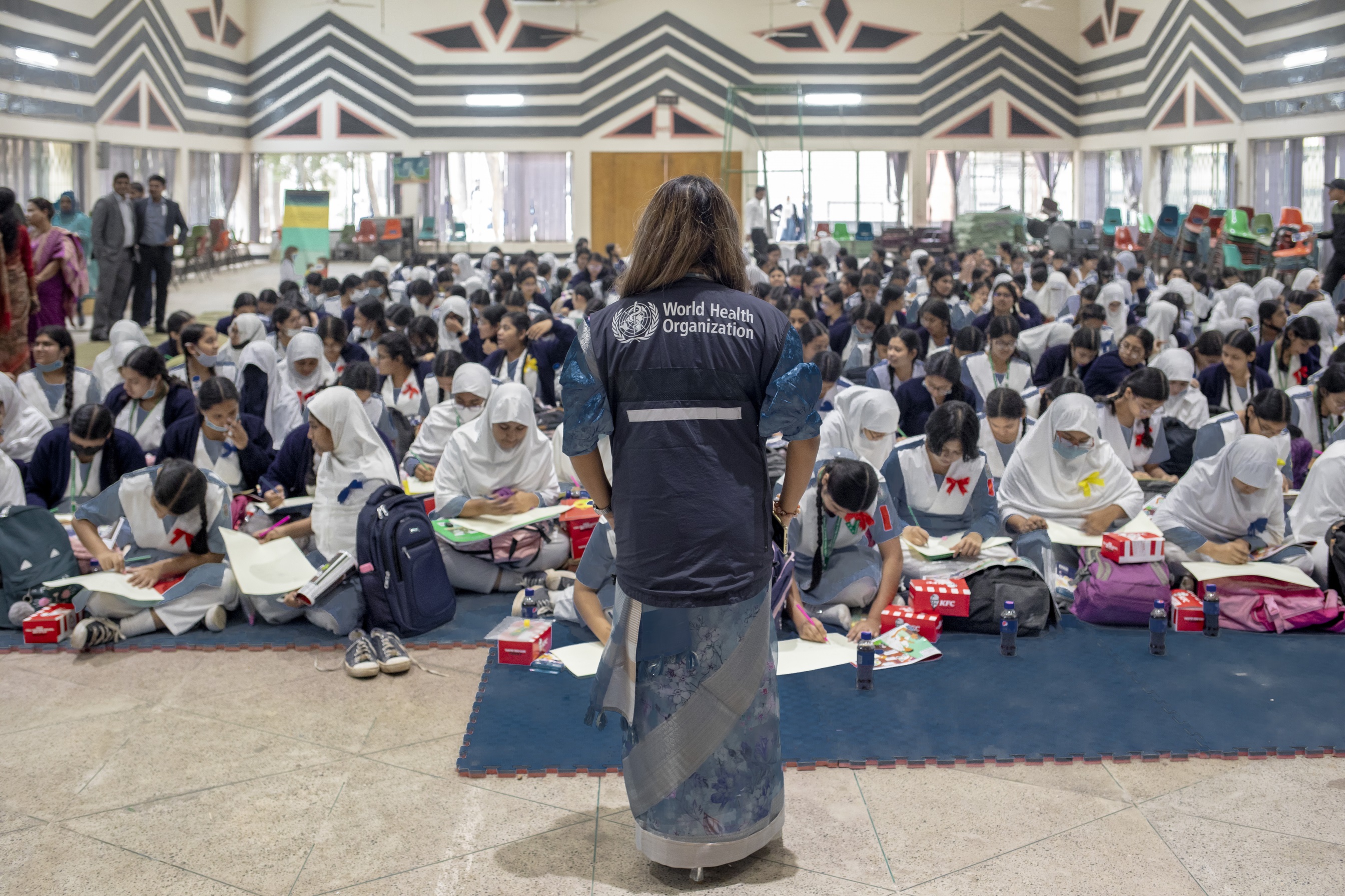 Antimicrobial Awareness Campaign reaches School in Bangladesh