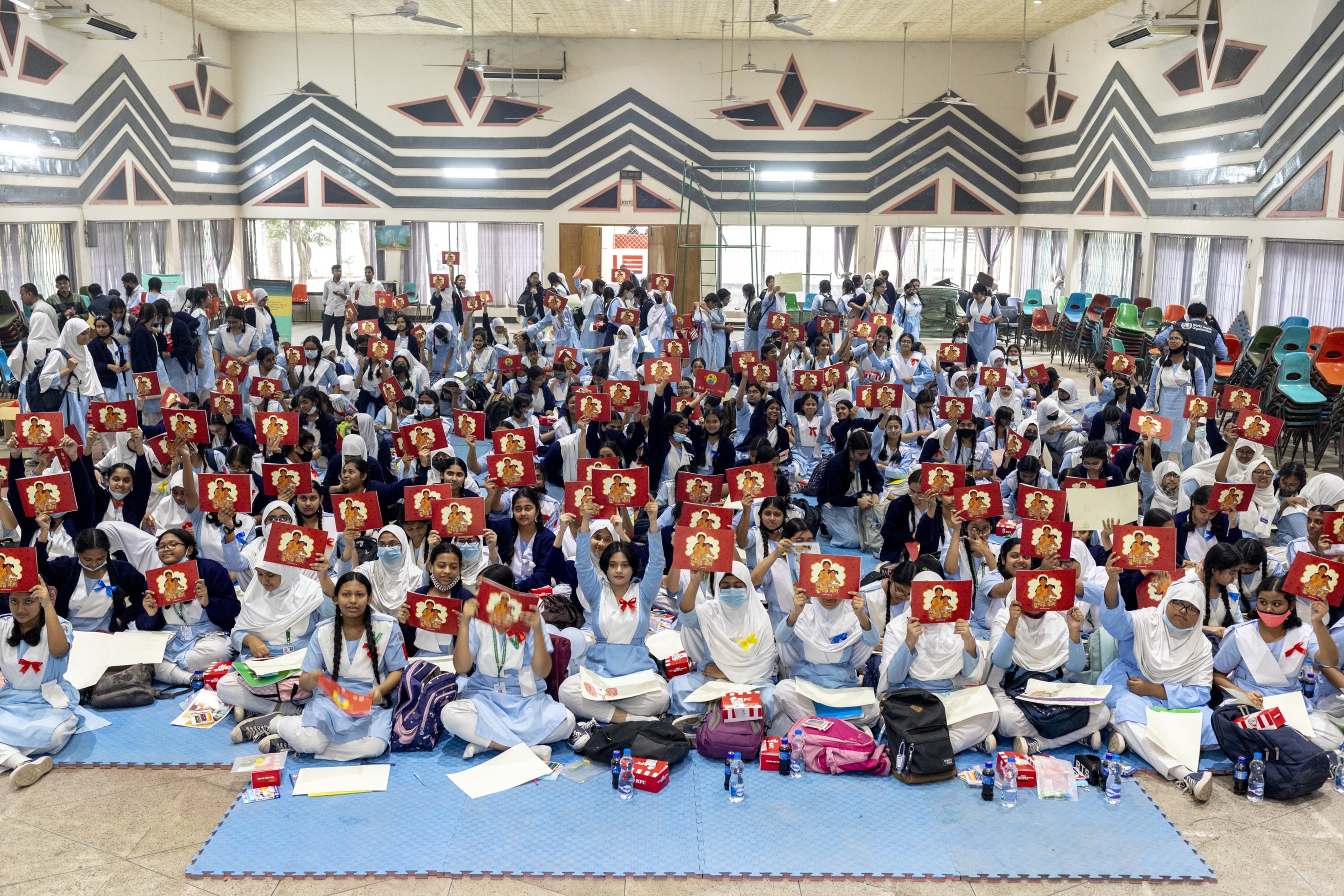 Antimicrobial Awareness Campaign reaches School in Bangladesh