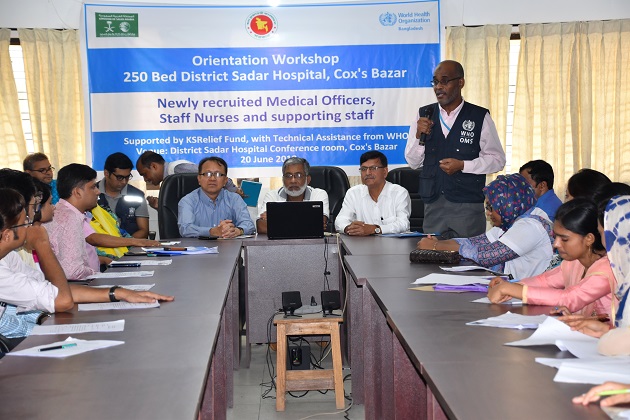 Additional workforce added to Cox’s Bazar hospital to strengthen Rohingya refugee response Additional workforce added to Cox’s Bazar hospital to strengthen Rohingya refugee response