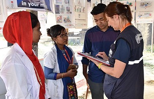 Assessing health facilities in Rohingya camps (5)