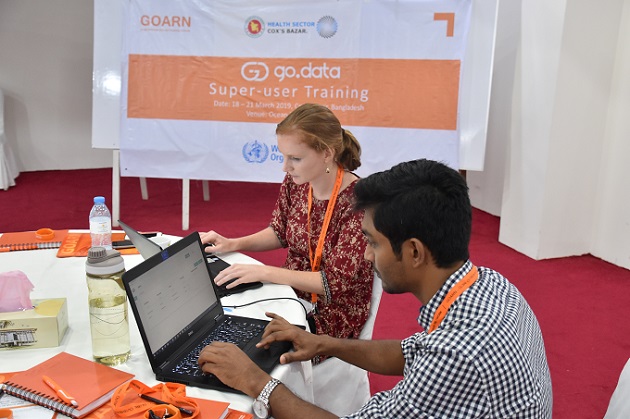 Rohingya crisis WHO introduces new software for epidemiologists to control disease outbreak_godata1 Rohingya crisis WHO introduces new software for epidemiologists to control disease outbreak_godata1