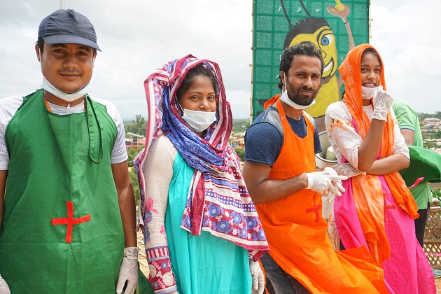 Community Theater - Bridging the immunization gap in the Rohingya refugee camps (1)