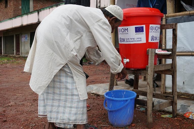 PoE_A proactive and collaborative effort to keep coronavirus at bay in Cox’s Bazar densely populated refugee camps _ TA (1)