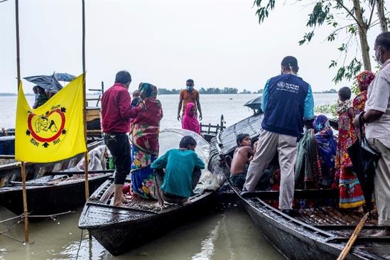 Routine immunization in floods affected area, Rangpur Division