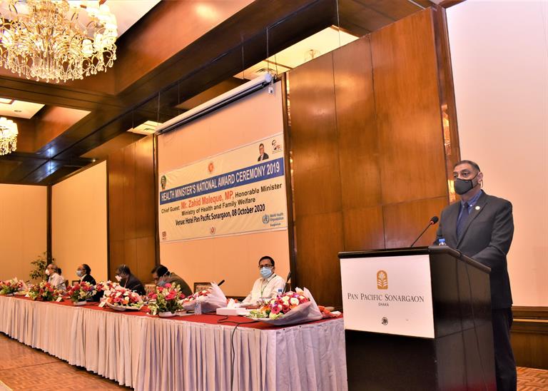 WHO BAN Health Minister National Award 2019 _3