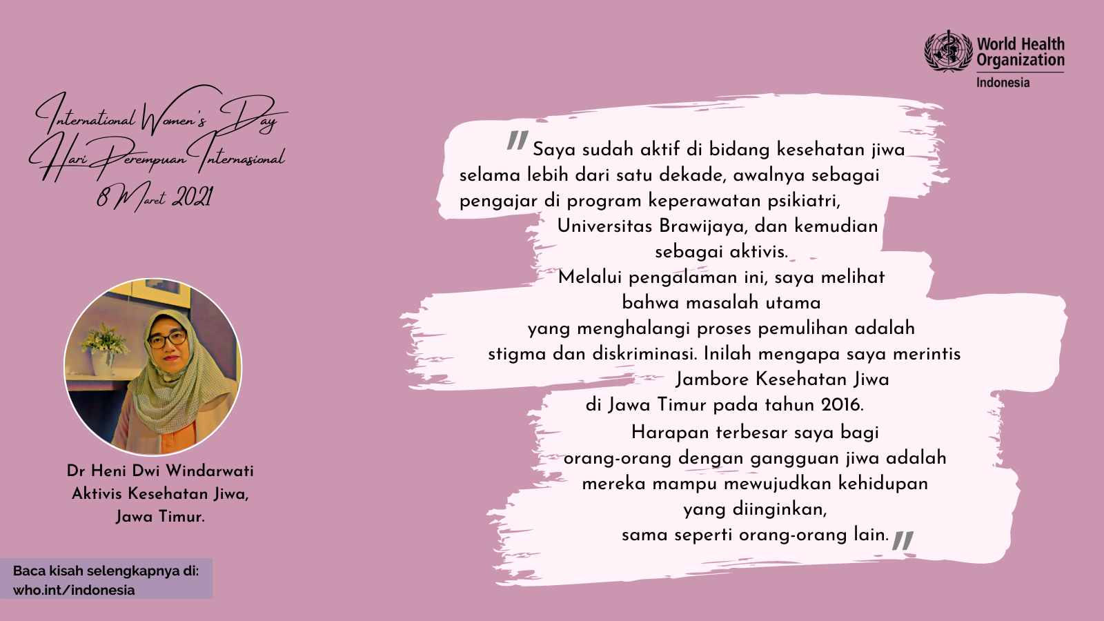 IWD Twitter -Dr Heni