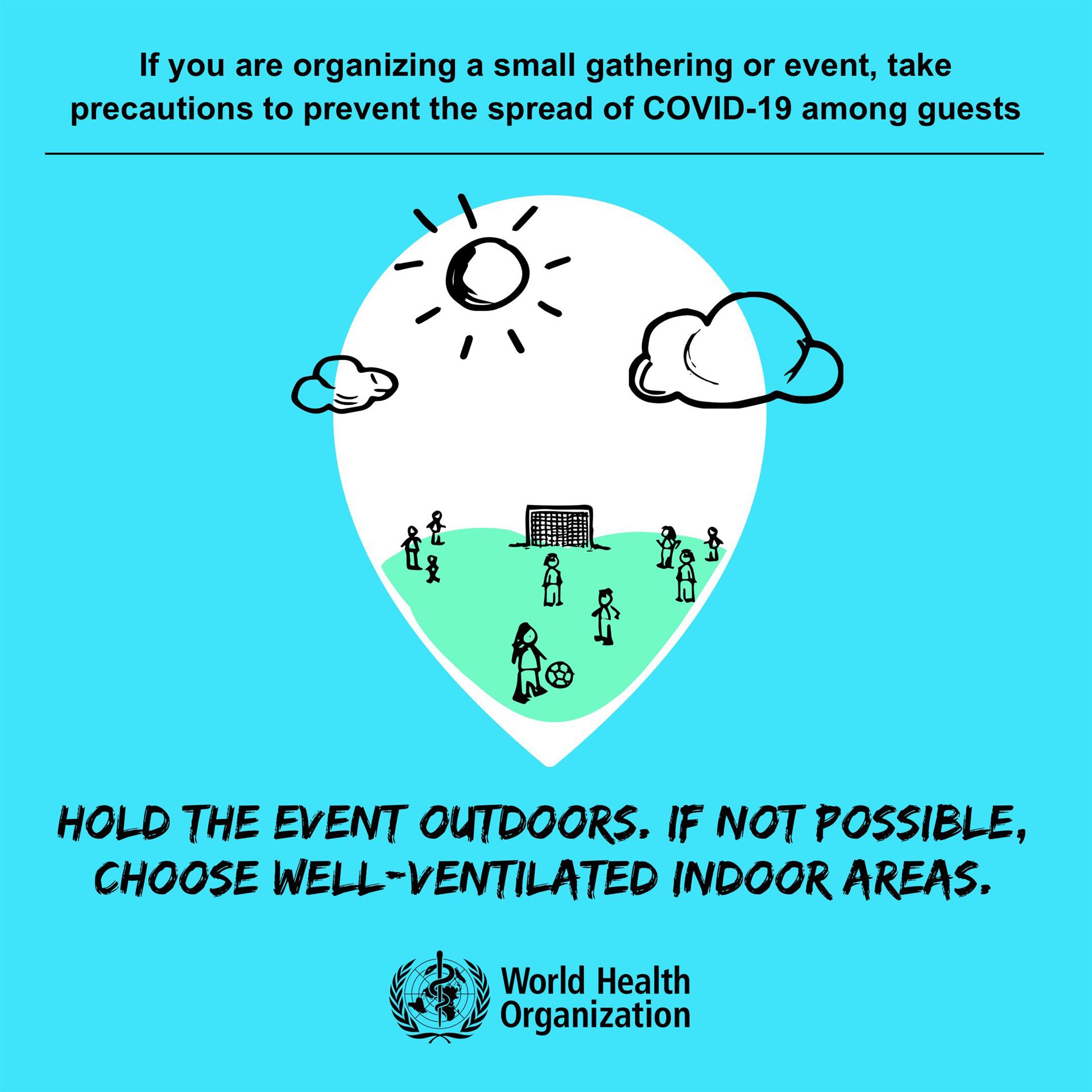 organizing small gatherings