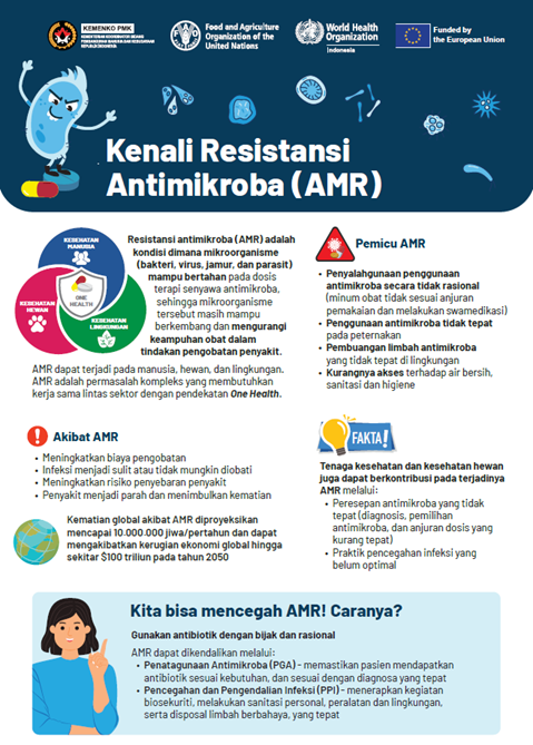 Poster Resistansi Antimikroba (AMR)