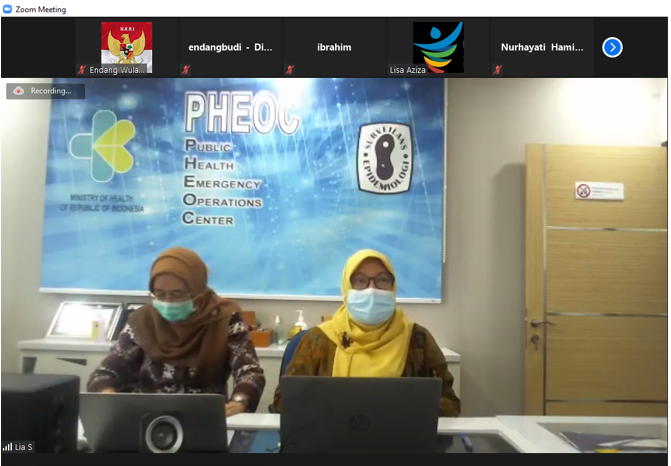 Public Health Emergency Operations Center presented during IAR