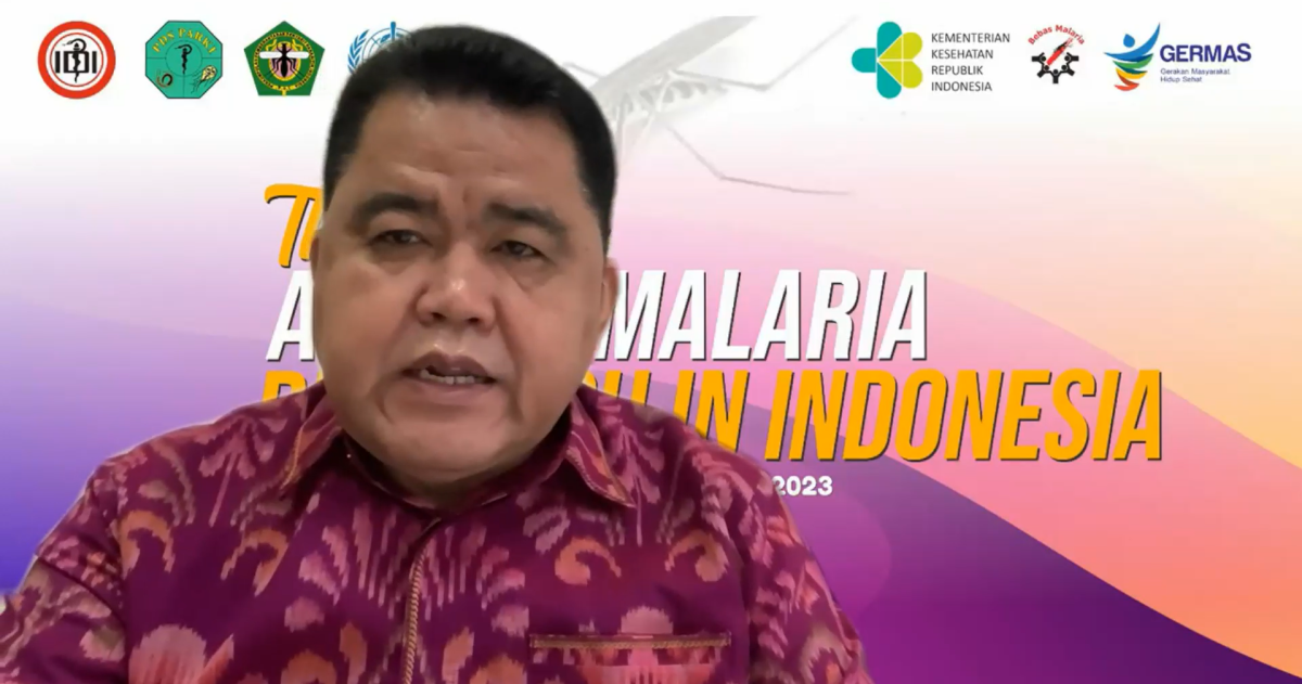 Tangkapan layar dari 3rd Annual Malaria Research in Indonesia (AMRI)