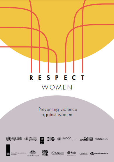 RESPECT framework cover, with text RESPECT WOMEN