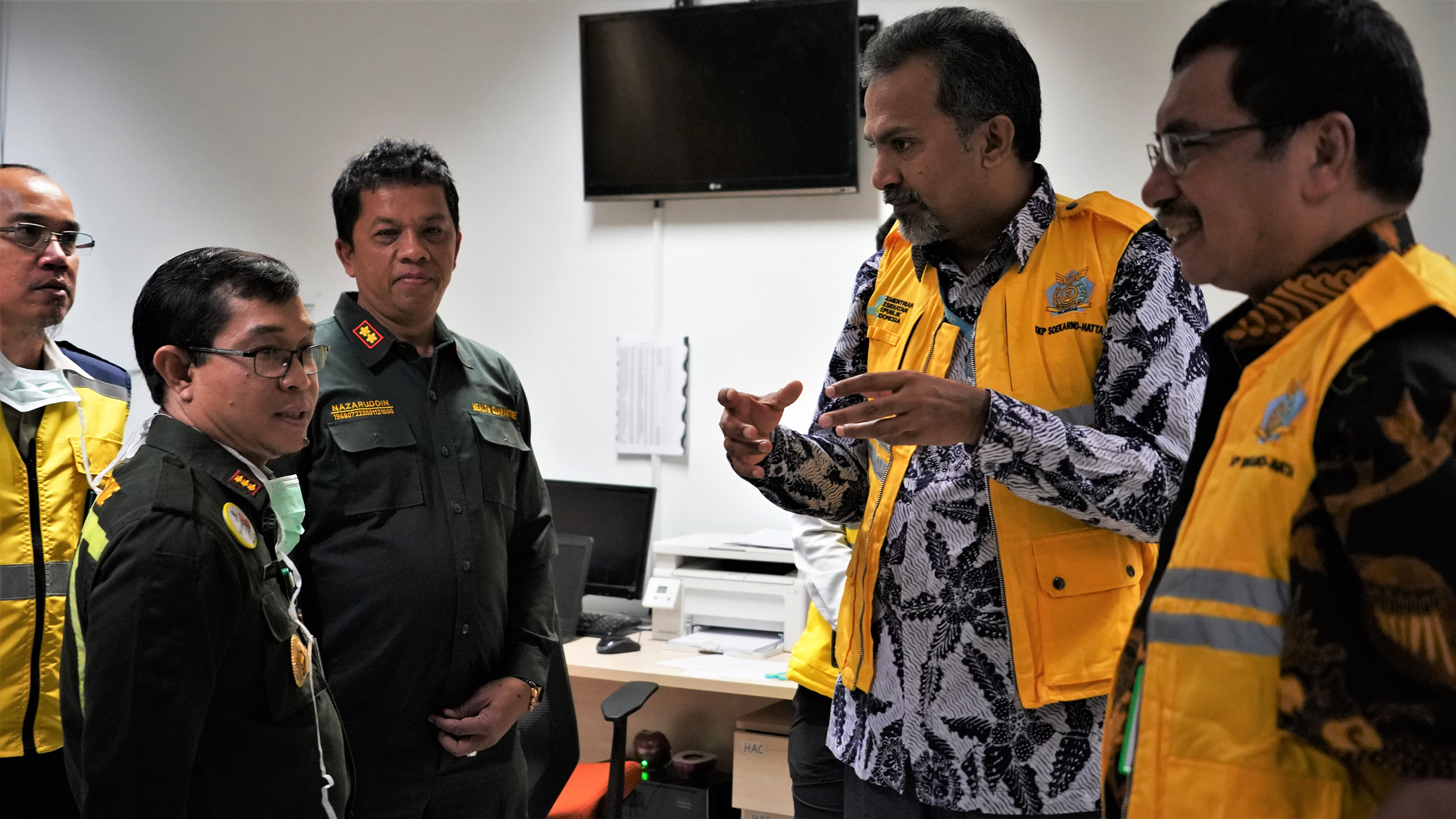 Soekarna-hatta inspection