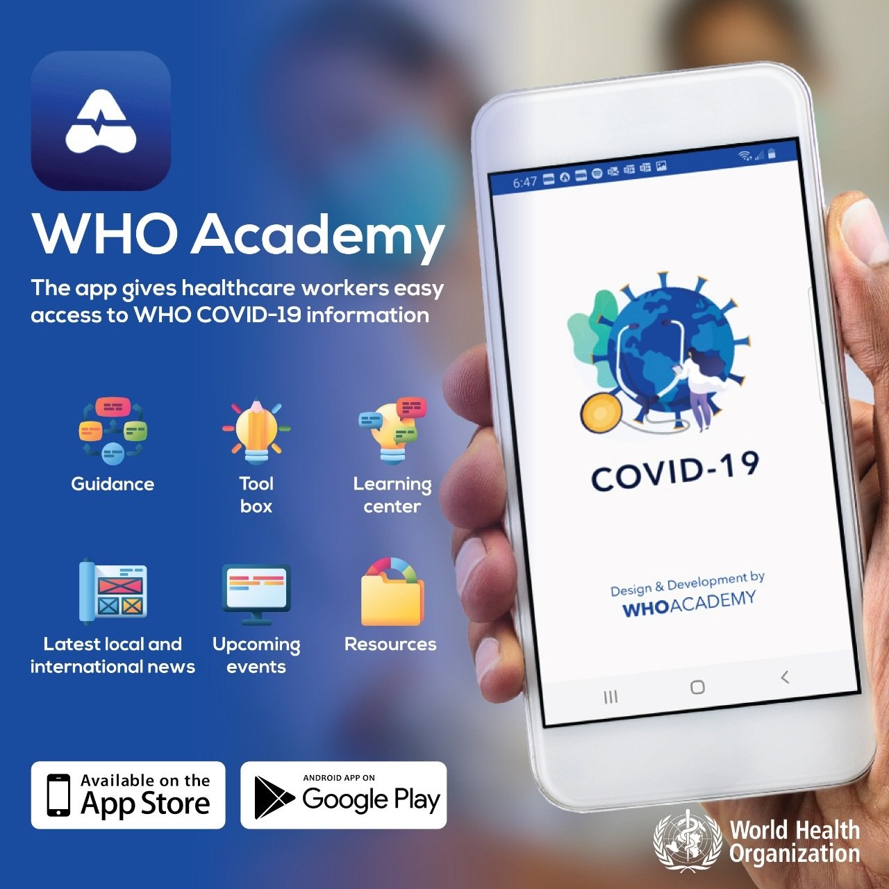 WHO academy app WHO academy app