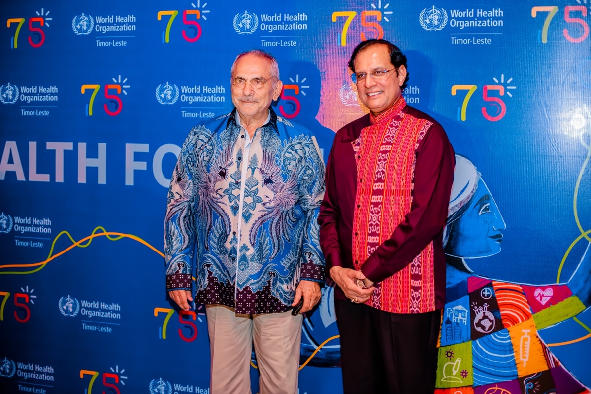 Timor-Leste's President commends WHO's remarkable efforts in public