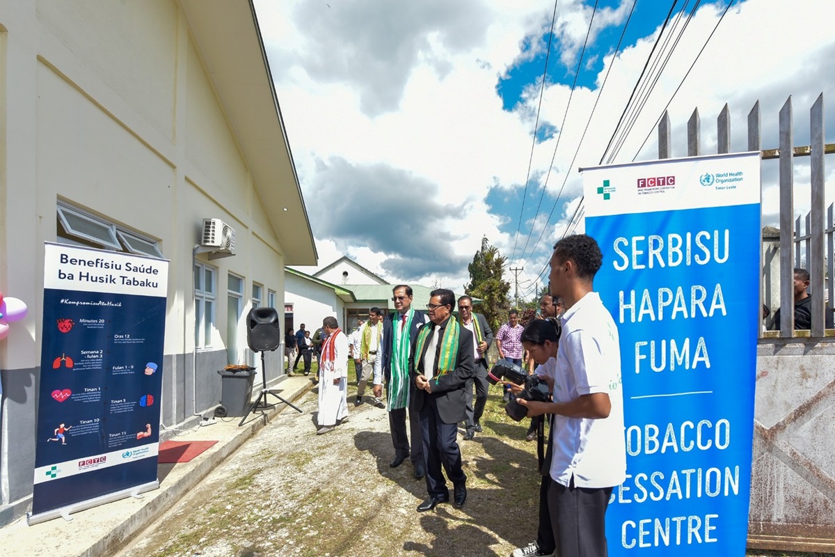 On Timor-Leste’s National Health Day, WHO supports the health ministry