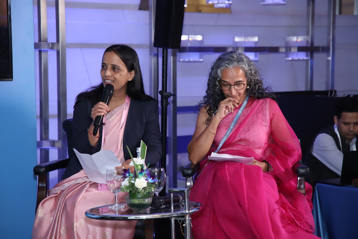 Speakers at the Meet the expert session on PRSEAH at RC77 New Delhi